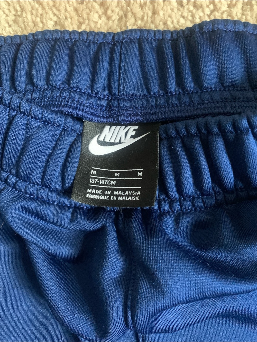 Nike Kids Two-Tone Blue Zip Jacket & Navy Joggers - Picture 4 of 8